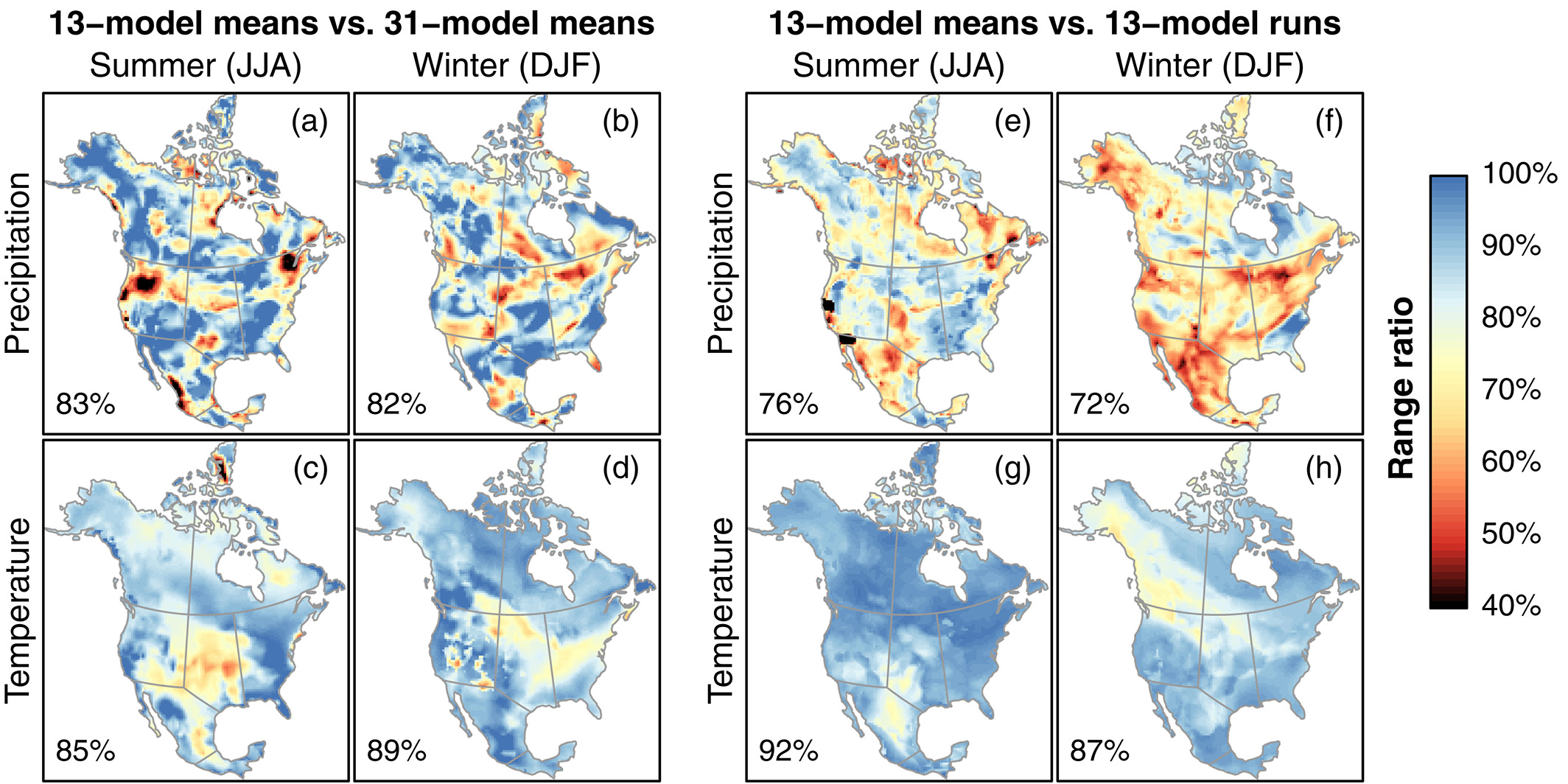 A global climate model ensemble for downscaled monthly climate normals over North America